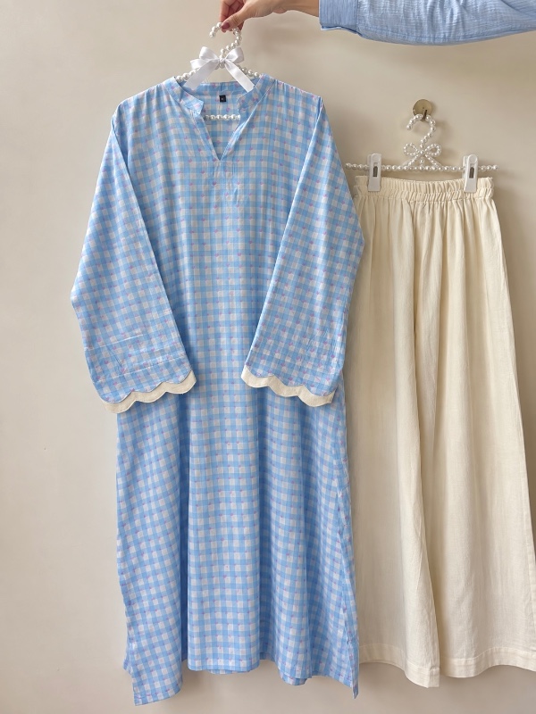 Gingham Cord Set [CE003]