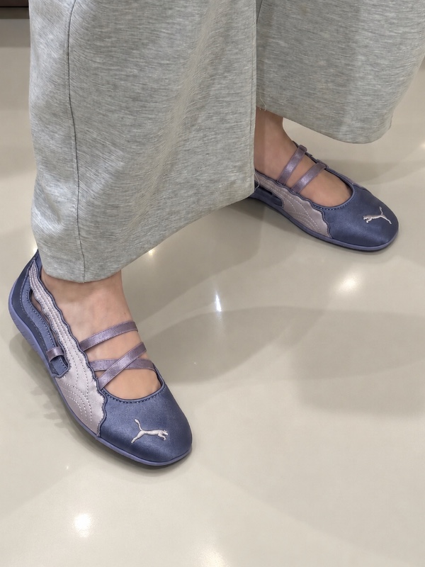 Venus Grey SpeedCat Ballet Flats [FW003]